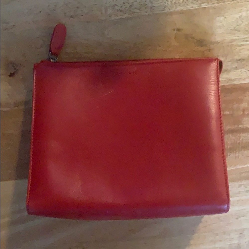 Coach leather bag